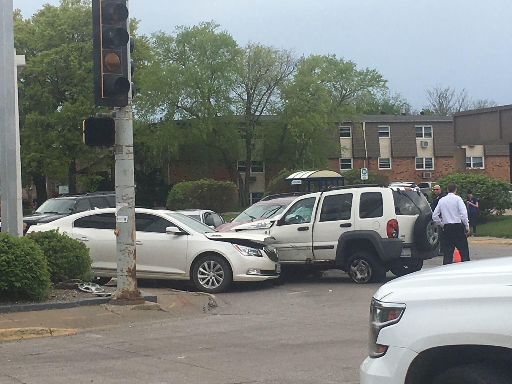Multi-vehicle crash in Rock Island